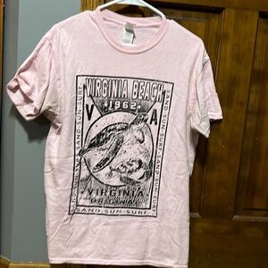 *Light Pink Virginia Beach Graphic Tee
